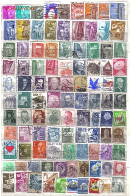 Марки мира 100шт №09 до 22.10 22.00мск - Марки мира 100шт №09