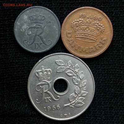 1 и 25 эре(2) Дании,до 24.10. - aaA9ibim7H4