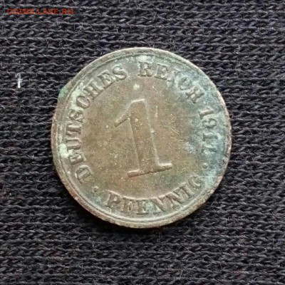 1 пфенниг 1911 Германия,до 24.10. - WAhJnXDSEKc