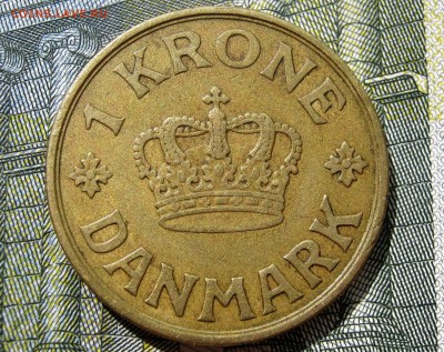 ДАНИЯ 1 крона 1938. РЕДКАЯ. 26.10.2016. - 036.JPG