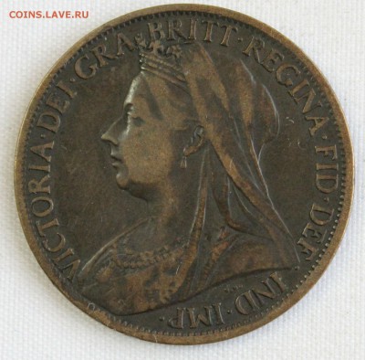 С 1 руб. БРИТАНИЯ ONE PENNY 1899г. ВИКТОРИЯ до 27.10 в 22-00 - IMG_3553.JPG