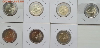 2 ЕВРО. Юбилейка Мальты. 7 монет. до 23.10 22.00 - 2