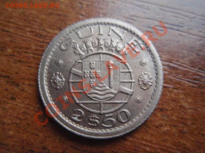 Гвинея Порт. 2,5 эскудо 1952 в качестве до 22.12 в 21.00 М - PC190720.JPG