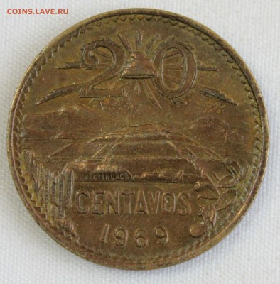 С 1 руб. МЕКСИКА 20с 1969г. ПИРАМИДА  до 27.10 в 22-00 - IMG_3509.JPG
