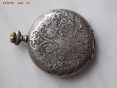 старенькие иностранные карманные часы - image