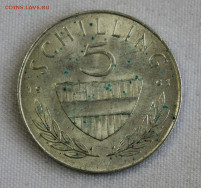 С 1 руб. АВСТРИЯ 5 шиллингов 1961г. до 27.10 в 22-00 - IMG_3477.JPG