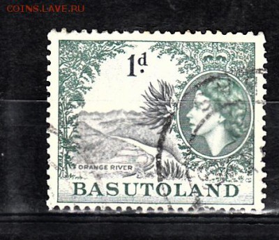 Колонии 1954 Вasutoland 1м 1д - 250