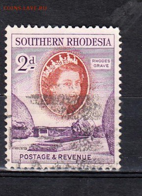 колонии 1953 Южная Родезия 1м - 253