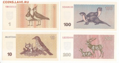 36 бон Литвы 1991-1993 г.г. Окончание 24.10.2016 г. в 21:00. - 5 а