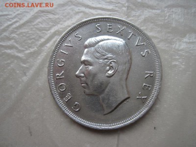 5 шиллингов Юж. Африка 1952 г. 28,28 гр.  до 24.10.16 - IMG_5685.JPG