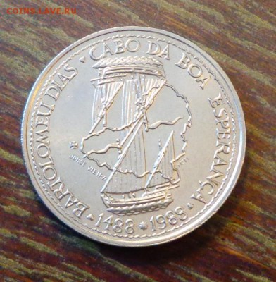 ПОРТУГАЛИЯ - БАРТОЛОМЕУ ДИАШ до 28.10, 22.00 - Португалия 100 эскудо 1989 мореплаватель Бартоломеу Диаш_1