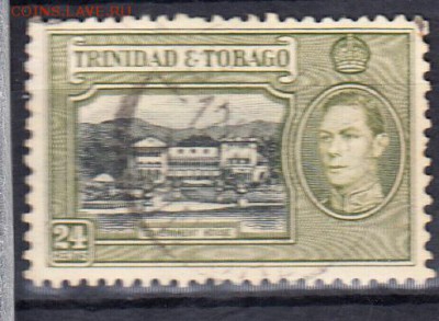 Колонии Тринидад и Тобаго 1938 1м 24ц - 160