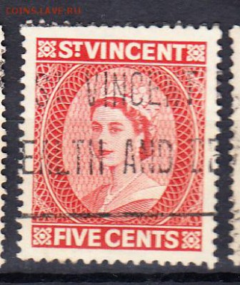 Колонии Ст Винсент 1949 1м 5ц - 107