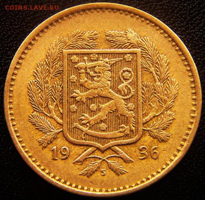 Финляндия_10 марок 1936; до 22.10_22.45мск - 12485