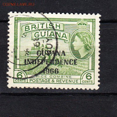 Колонии Британская Гвиана 1966 1м - 75