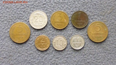 1,2,3,5,10,20коп с 1924-53г ( неплохие) до 24.10.в 22.00 мс - IMG_20161022_172456.JPG