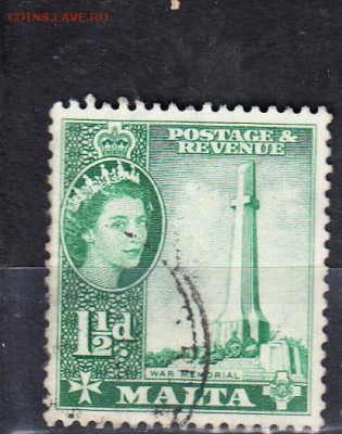 Колонии Мальта 1956 1м 1,5д - 272