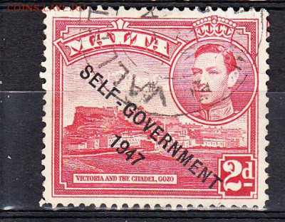 Колонии Мальта 1948г 1м 2д - 280