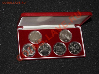 ОЛИМПИАДА 80, набор 6 монет ТОЛЬКО СЕГОДНЯ ЦЕНА - 1400!!!! - 1359343138