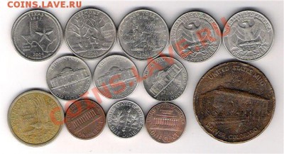 Монеты США. - 2c485e872286