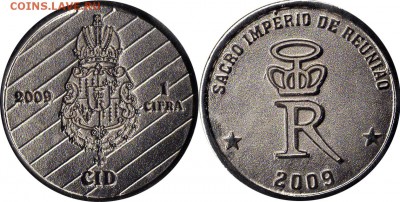 Острова: монеты, токены, жетоны, медали.. Названия и фото. - ReunionImper2c2009g
