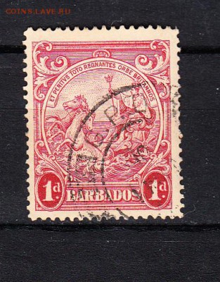 Колонии Барбадос 1921 1м - 76