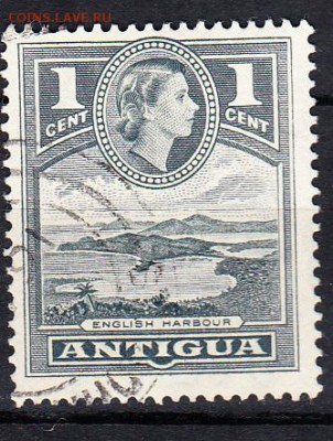 Колонии Антигуа 1953 1м 1ц - 87