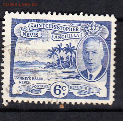 Колонии Сант Кристофер 1952 1м 6ц - 94