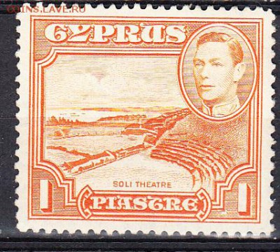колонии Кипр 1938 1м 1п - 311