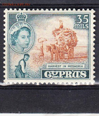 Колонии Кипр 1955  1м 35м - 323