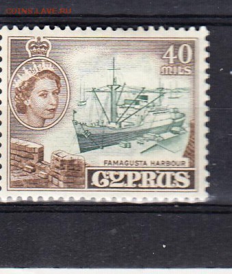 Колонии Кипр 1955  1м 40м - 324