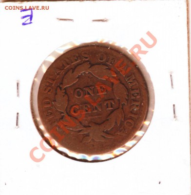 L74 1¢ США 1831 G до 26.12 в 22°° - L74 1c USA 1831 Large Letters G_2