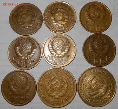 3+5 копеек СССР (9 штук) до 27.10.2016 23.33 - DSCN2989