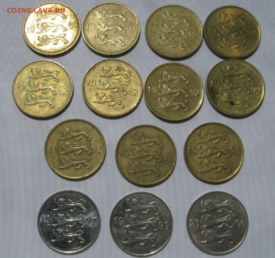 ЭСТОНИЯ 40 монет 10,20,50 сенти, 1,5 крон 1992-2006. 28.10. - 010.JPG