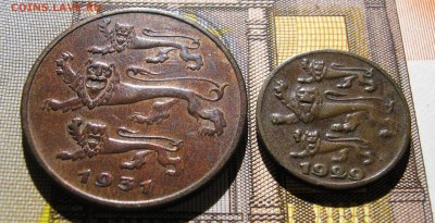 ЭСТОНИЯ 1 сент 1929, 5 сенти 1931.  28.10.2016. - 028.JPG