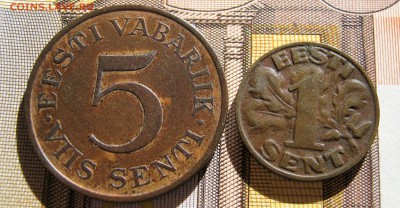 ЭСТОНИЯ 1 сент 1929, 5 сенти 1931.  28.10.2016. - 025.JPG