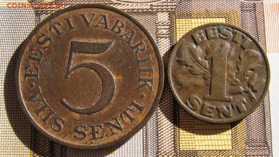ЭСТОНИЯ 1 сент 1929, 5 сенти 1931.  28.10.2016. - 023.JPG