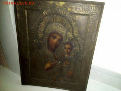 Икона на дереве в окладе - PBZReHkG4Ik