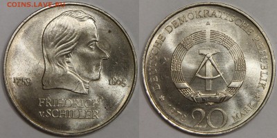 20 марок ГДР 1972 Шиллер до 28.10 - IMG_7090.JPG