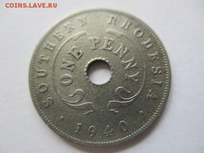 Южная Родезия 1 пенни 1940 - IMG_5305.JPG