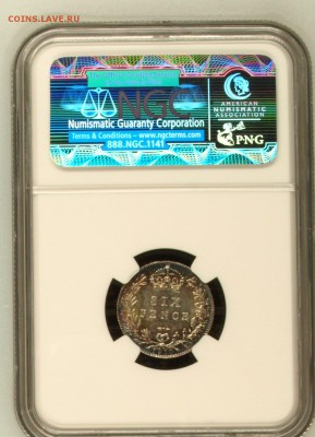 Великобритания 6 пенсов 1910 Слаб MS62 до 27.10 в 22-00 - NGC2027658-093_REV.JPG
