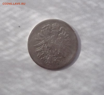 1 марка (G-Карлсруэ) 1874г, серебро. до 30.10.22:15 - P1350398.JPG