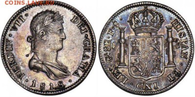 8 реалов 1818 - 868540