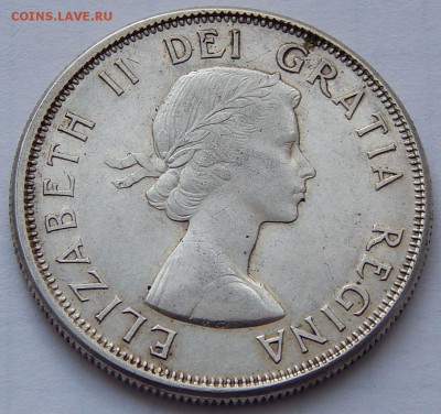 Канада 50 центов 1964 Елизавета II, до 01.11.16 в 22:00 МСК - 4050.JPG