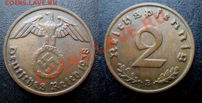 Германия, 5 рейхспфеннингов 1938B (нечастая) - Германия 5 рейхспфеннингов 1938B (нечастая) =100 (старт).JPG