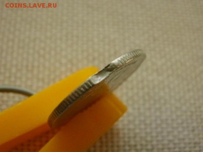 1 рубль 1997 года СПМД (Выкус на гурте...) - PC040097.JPG
