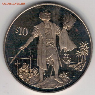 Брит.Вирг.-ва 10$ 1992 Колумб до 31.10.16 в 22.00мск (Г815) - 4-бво1