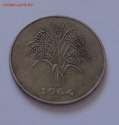 ЮЖНЫЙ ВЬЕТНАМ - 10 донгов 1964 до 1.11, 22.00 - Южный Вьетнам - 10 донгов 1964.1