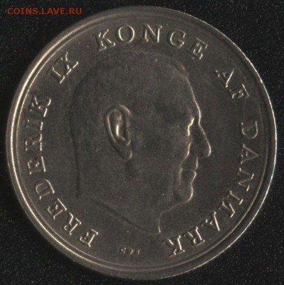 Дания 1 крона 1963 до 22:00мск 01.11.16 - Дания 1 крона 1963 -2