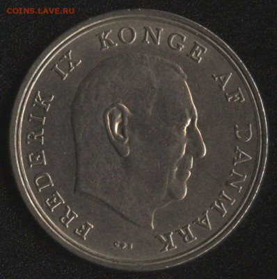 Дания 2 кроны 1961 до 22:00мск 01.11.16 - Дания 2 кроны 1961 -2